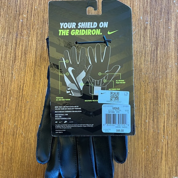 Nike D-Tack 5 Football Gloves NWT - Picture 5 of 7